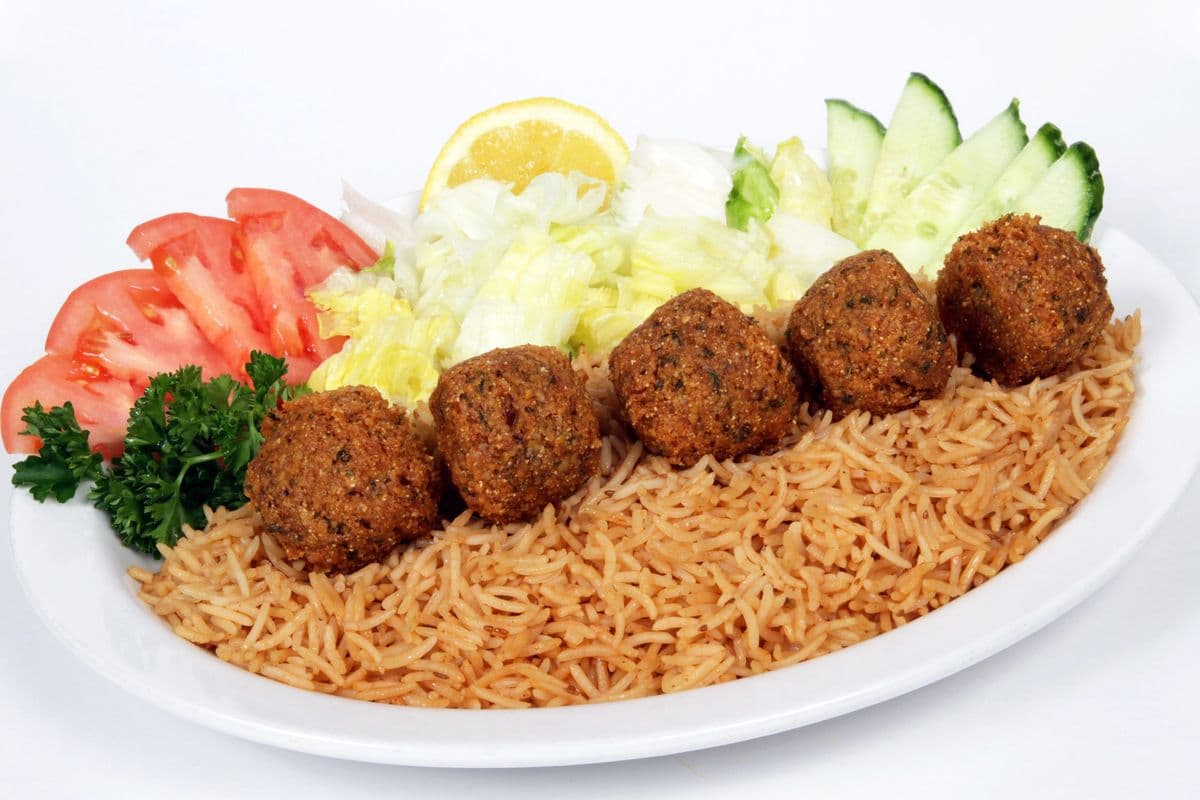 #16. Falafel Plate