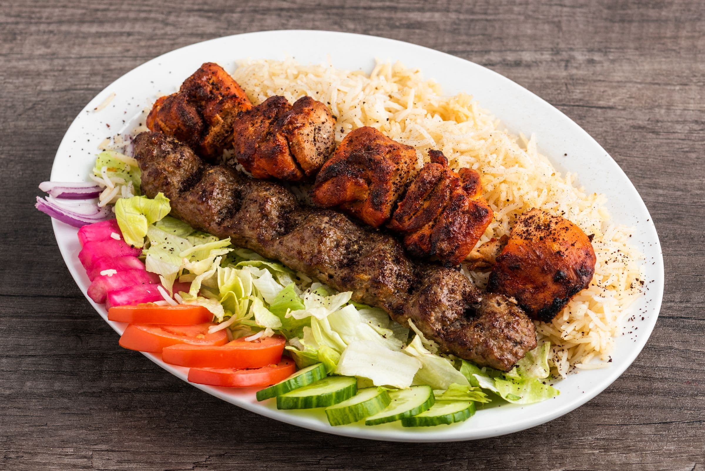 Wazeri Kabob PLATTER