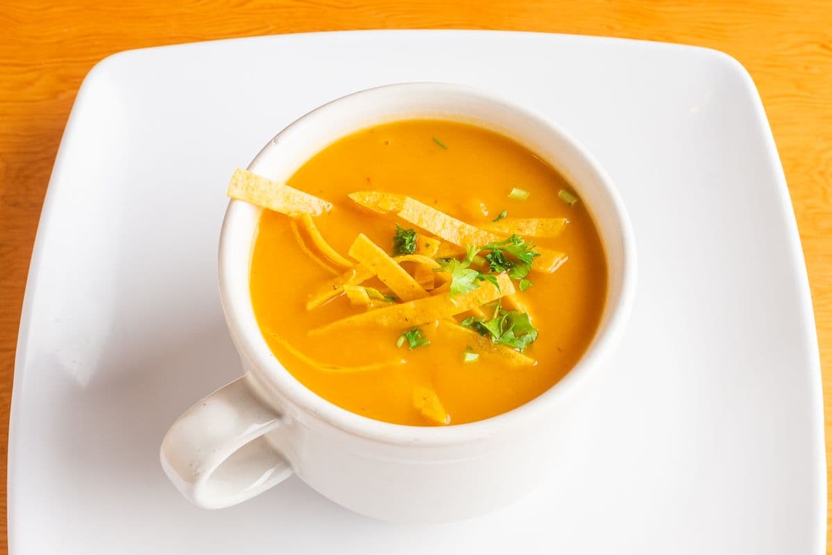 Yam Chipotle Cream Soup