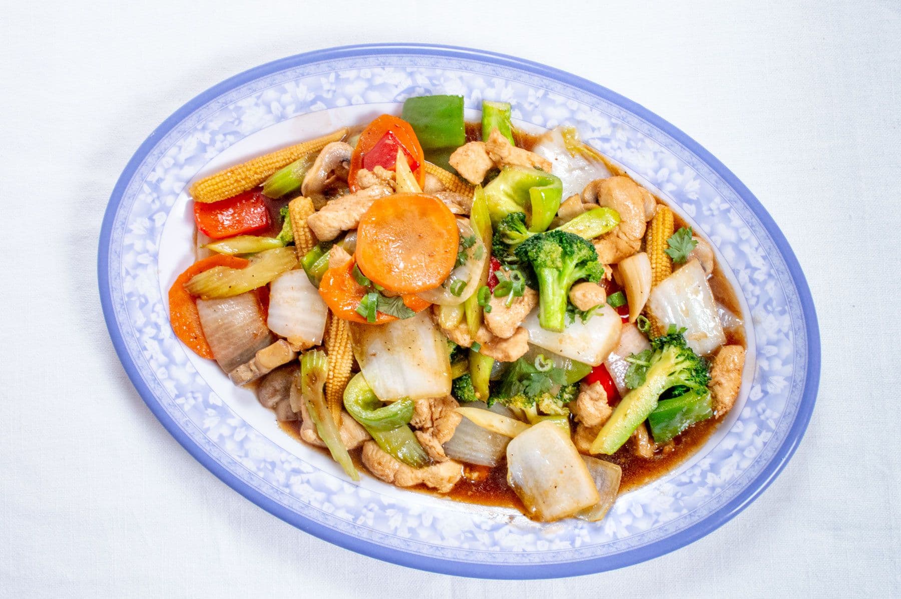 102. Chicken with Mix Vegetables