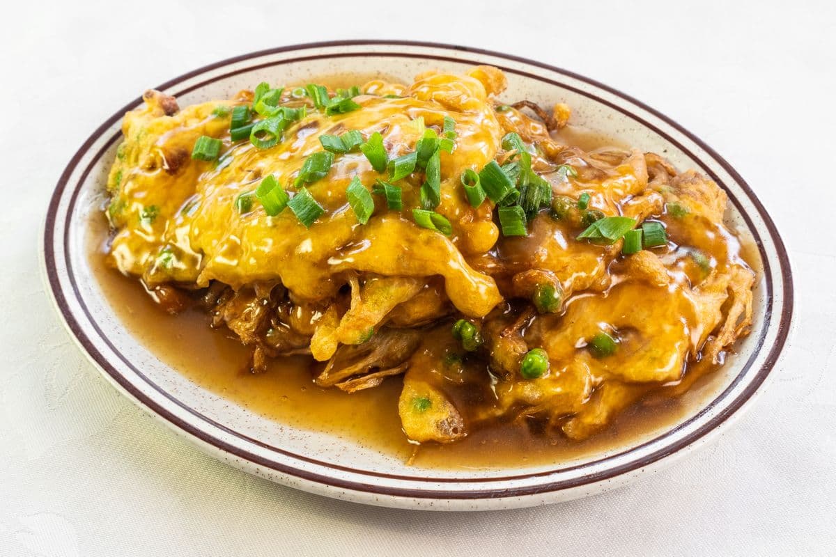 Barbequed Pork Fu Yung