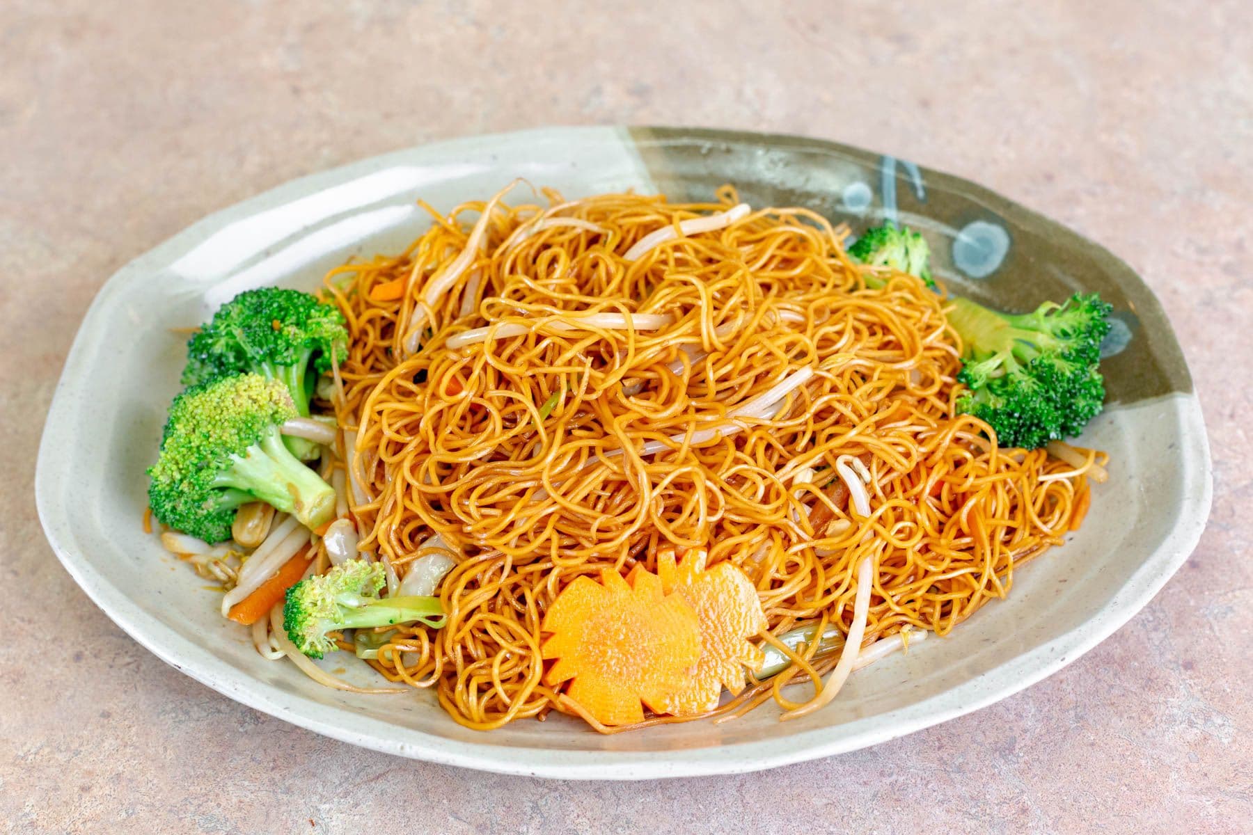 58. Stir-fry Plain Noodle with Vegetables