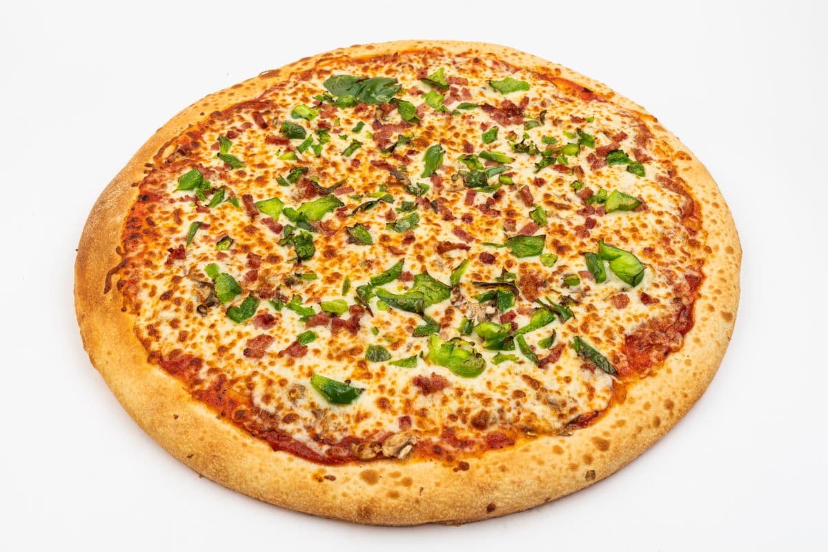 Medium The Works Pizza