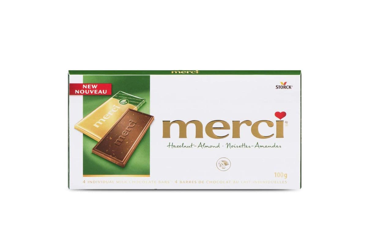 Merci Hazelnut Almond (100 g)