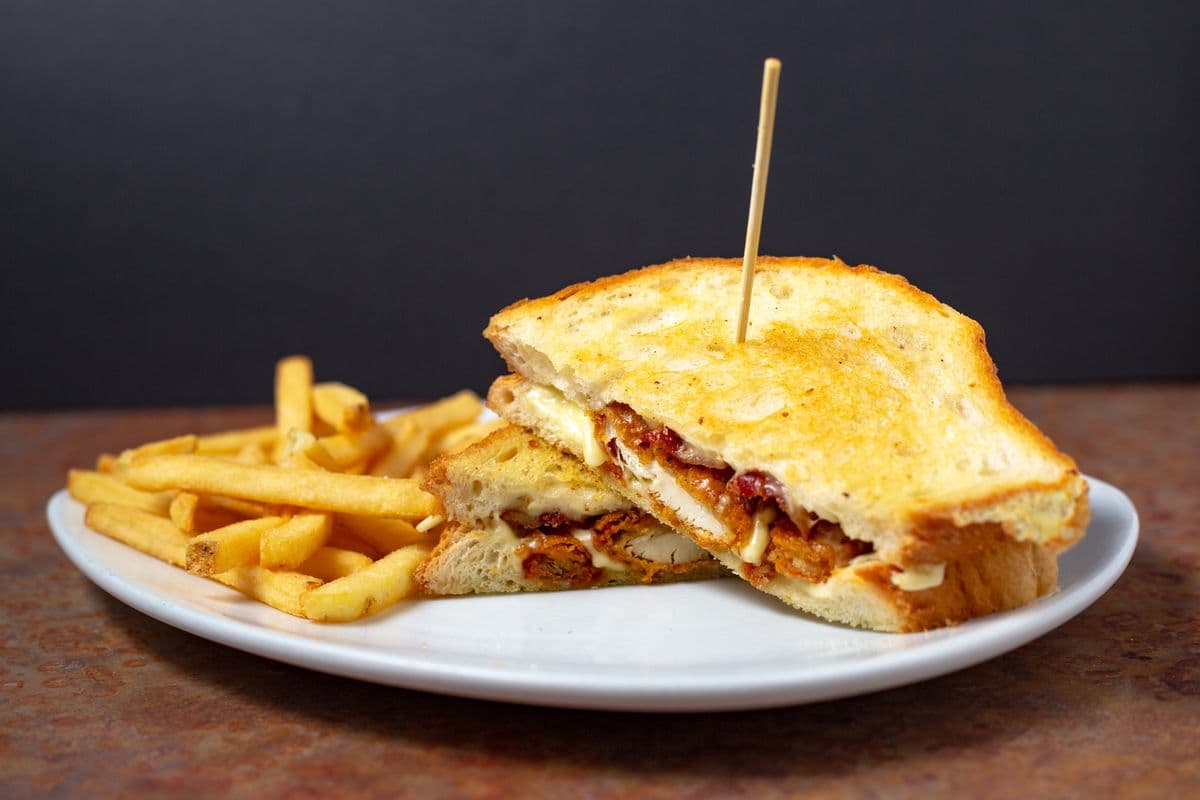 Chicken Strips Melt Sandwich
