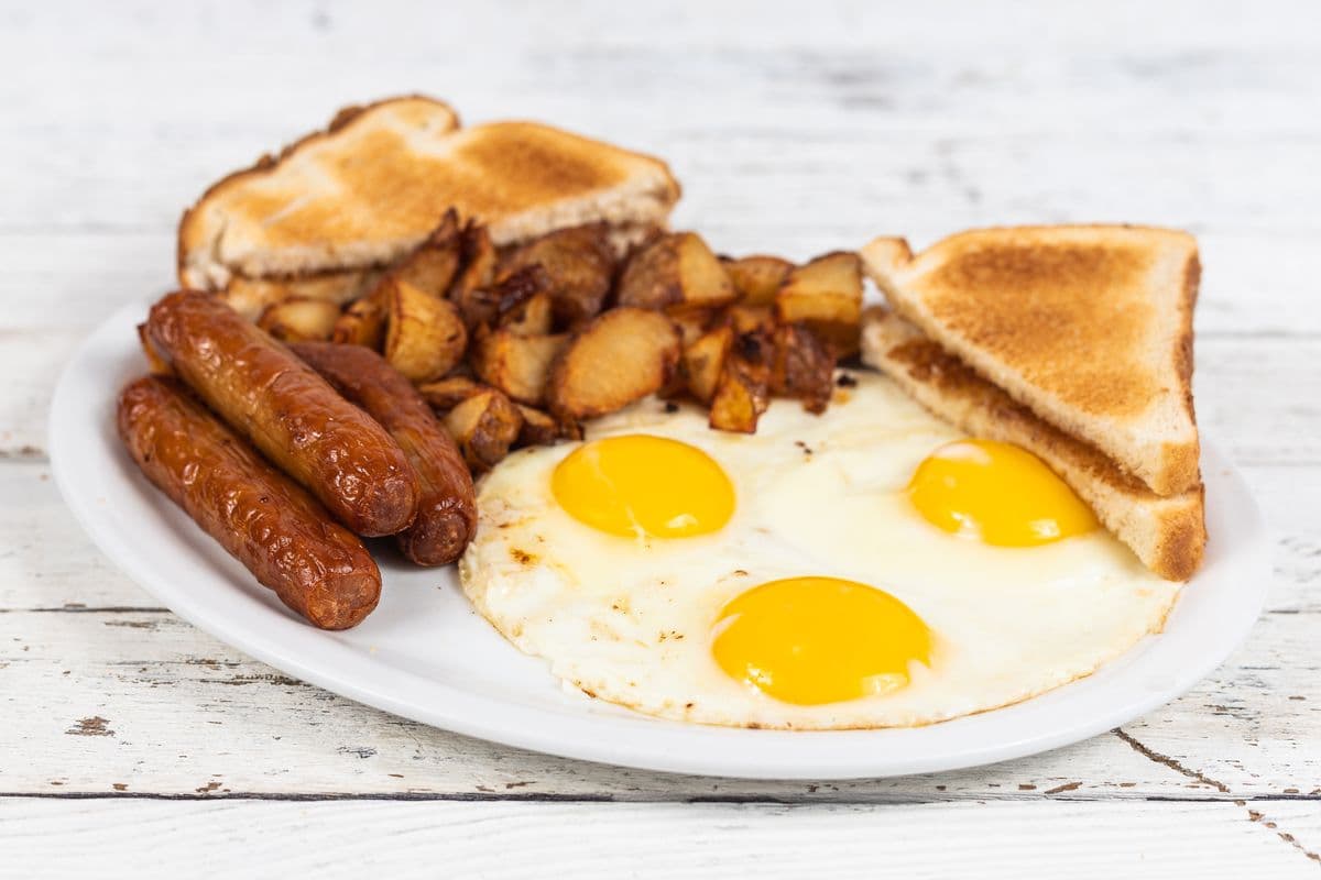 The Big Three Sausage Breakfast (3 pcs)
