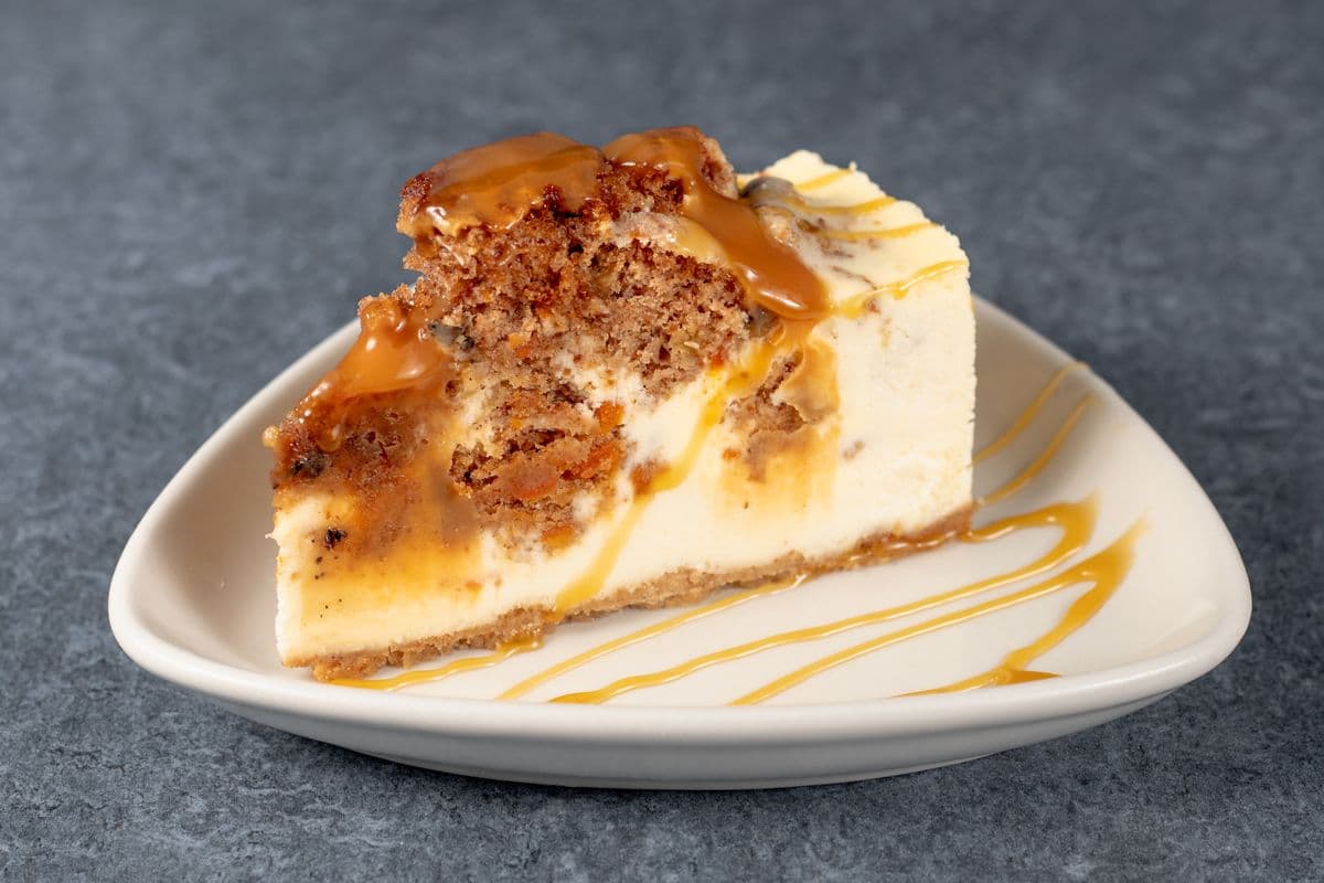 Carrot Caramel Cheesecake