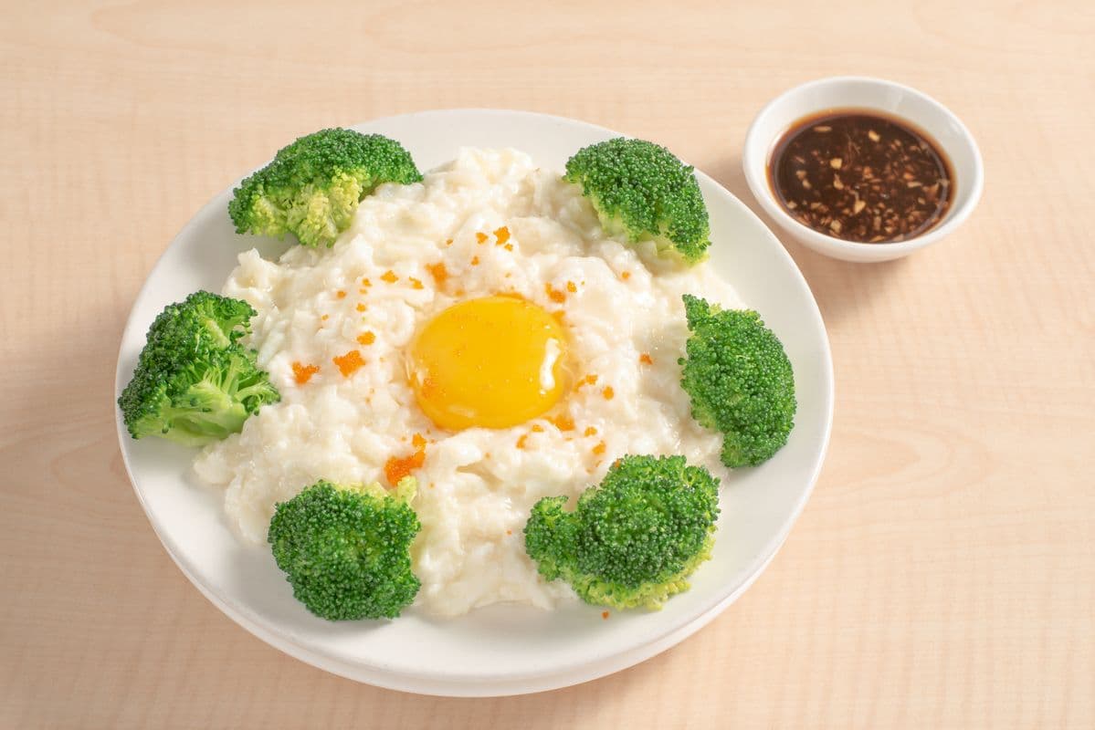 100. Scrambled Egg Whites with Minced Fish 賽螃蟹