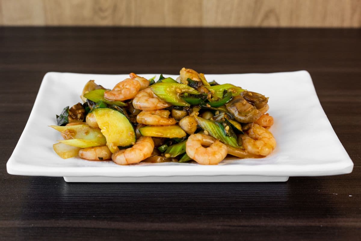 E2. Basil Shrimp