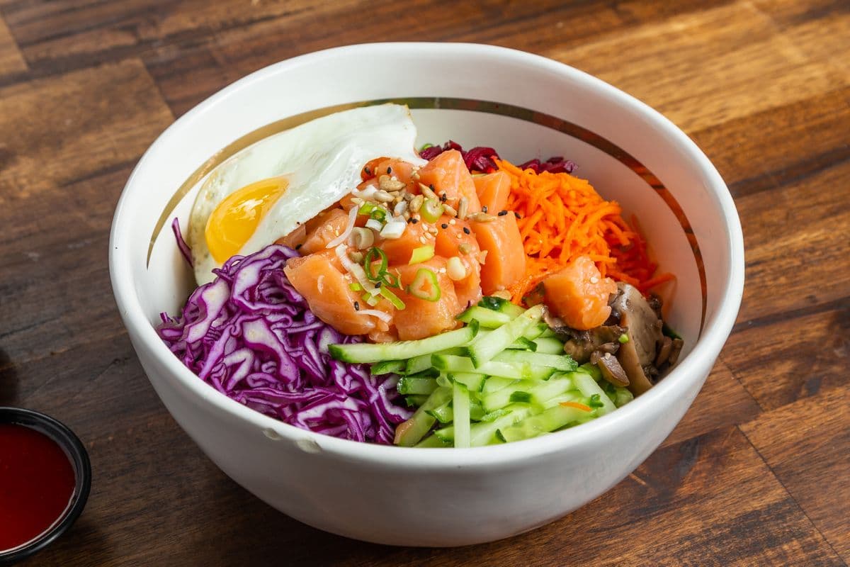 Salmon Bibimbap