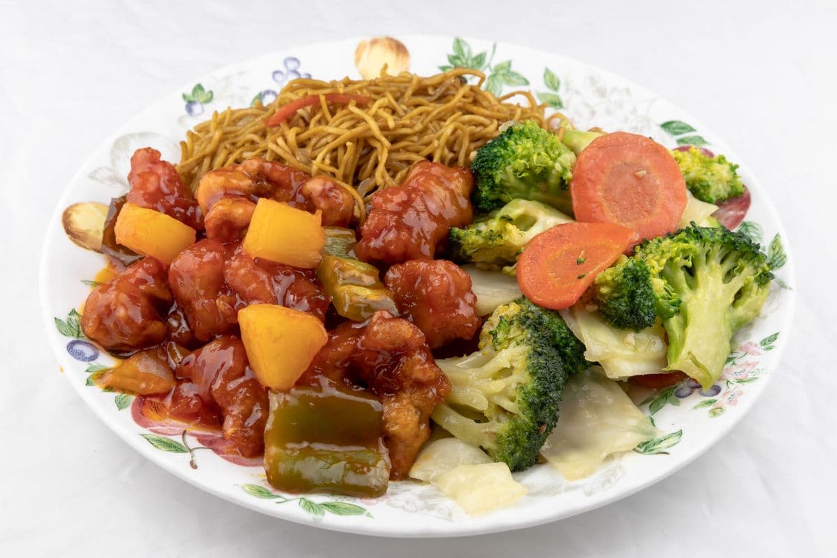 2. Sweet-and-Sour Pork Combo