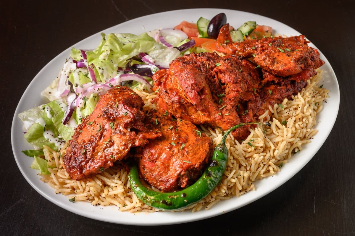 Half Chicken Grill Plate