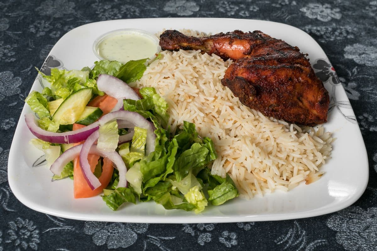 Tandoori Chicken Platter