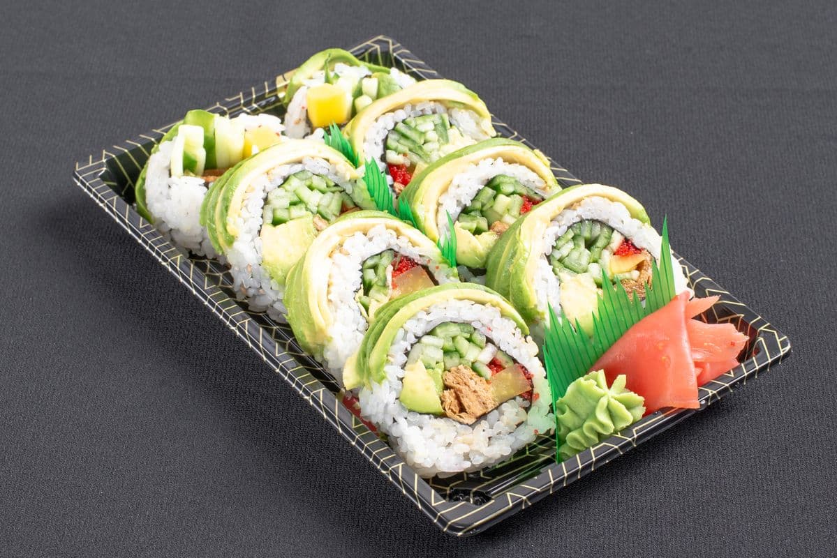 PR5. Green Dragon Roll (8 pcs)