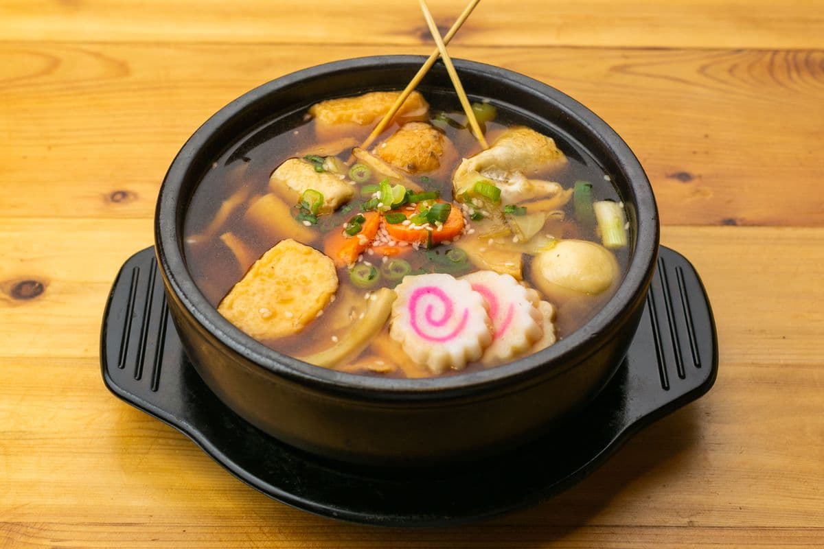 Spicy Fish Cake Soup