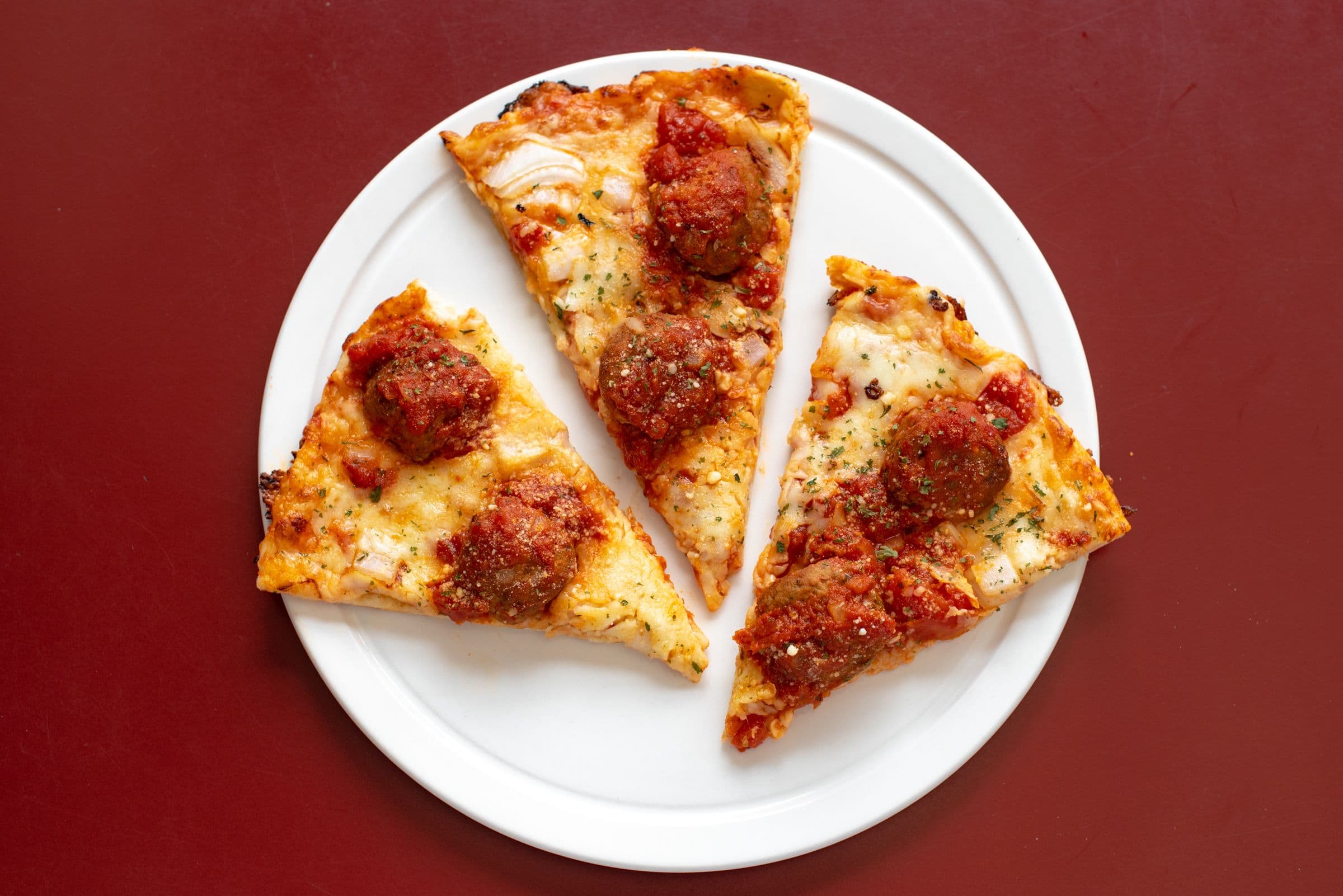 10" Meatball Pizza