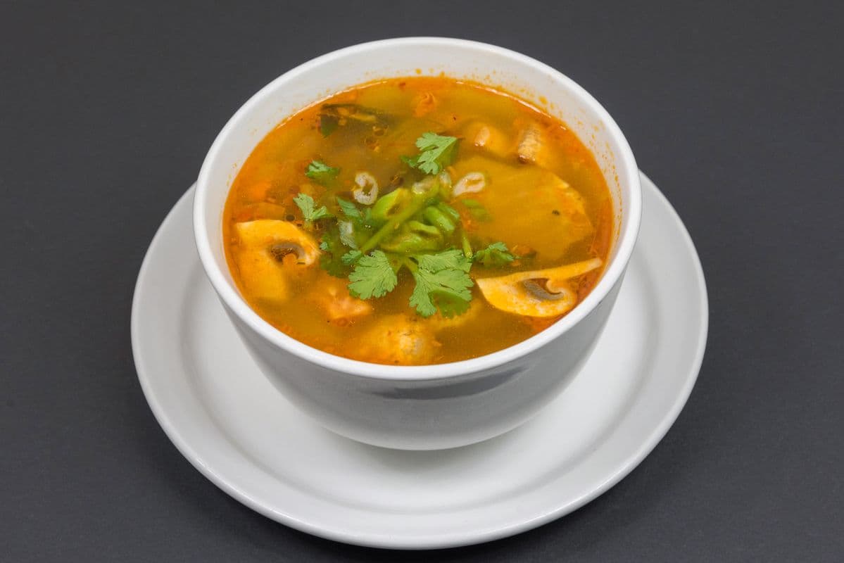 Vegetarian Tom Yum Soup