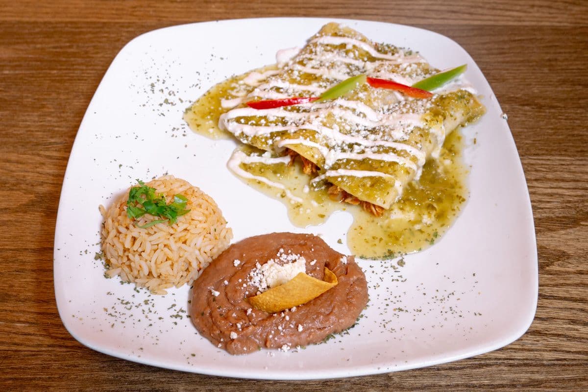 Enchiladas Verdes