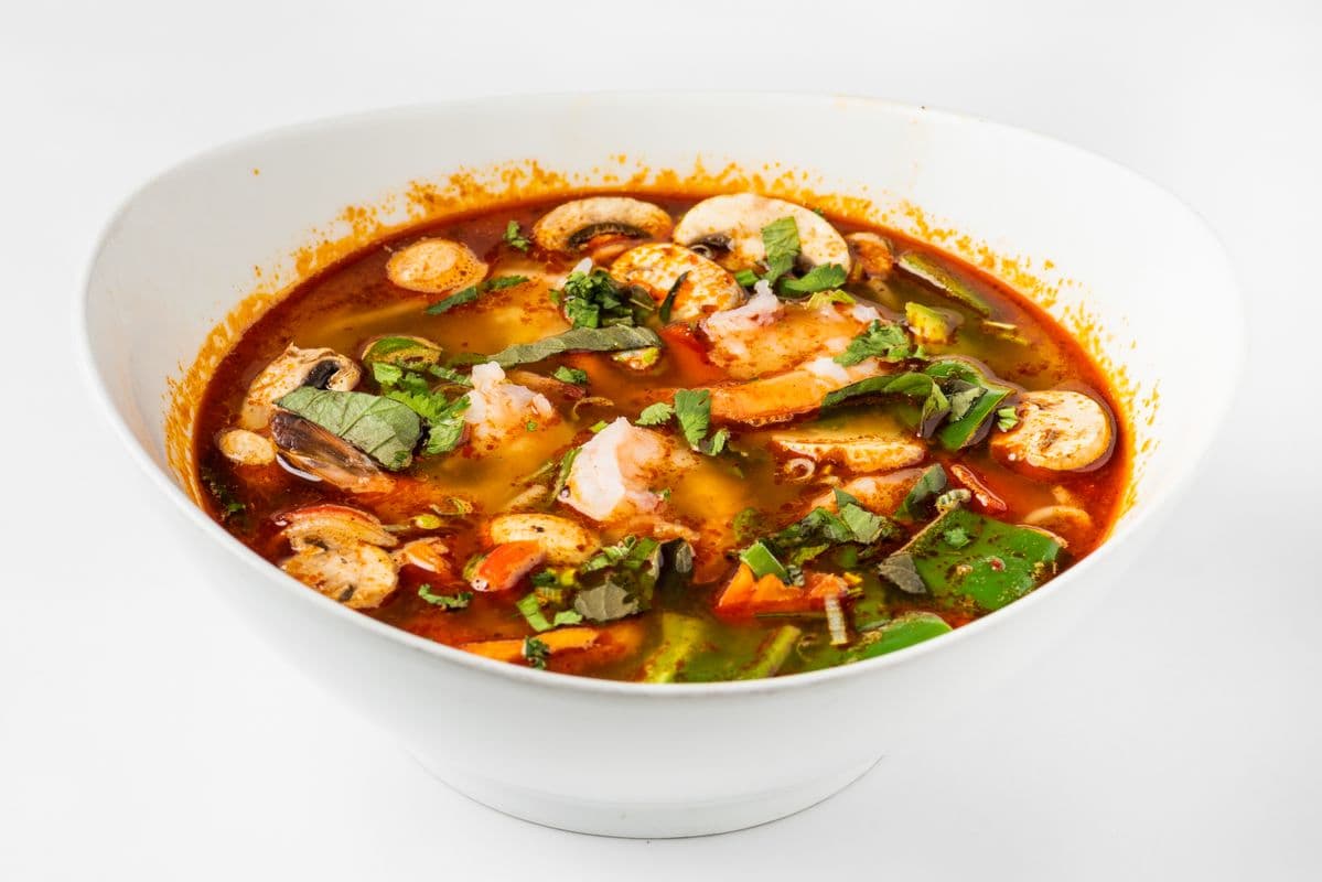 Pho Tom Yum Shrimp