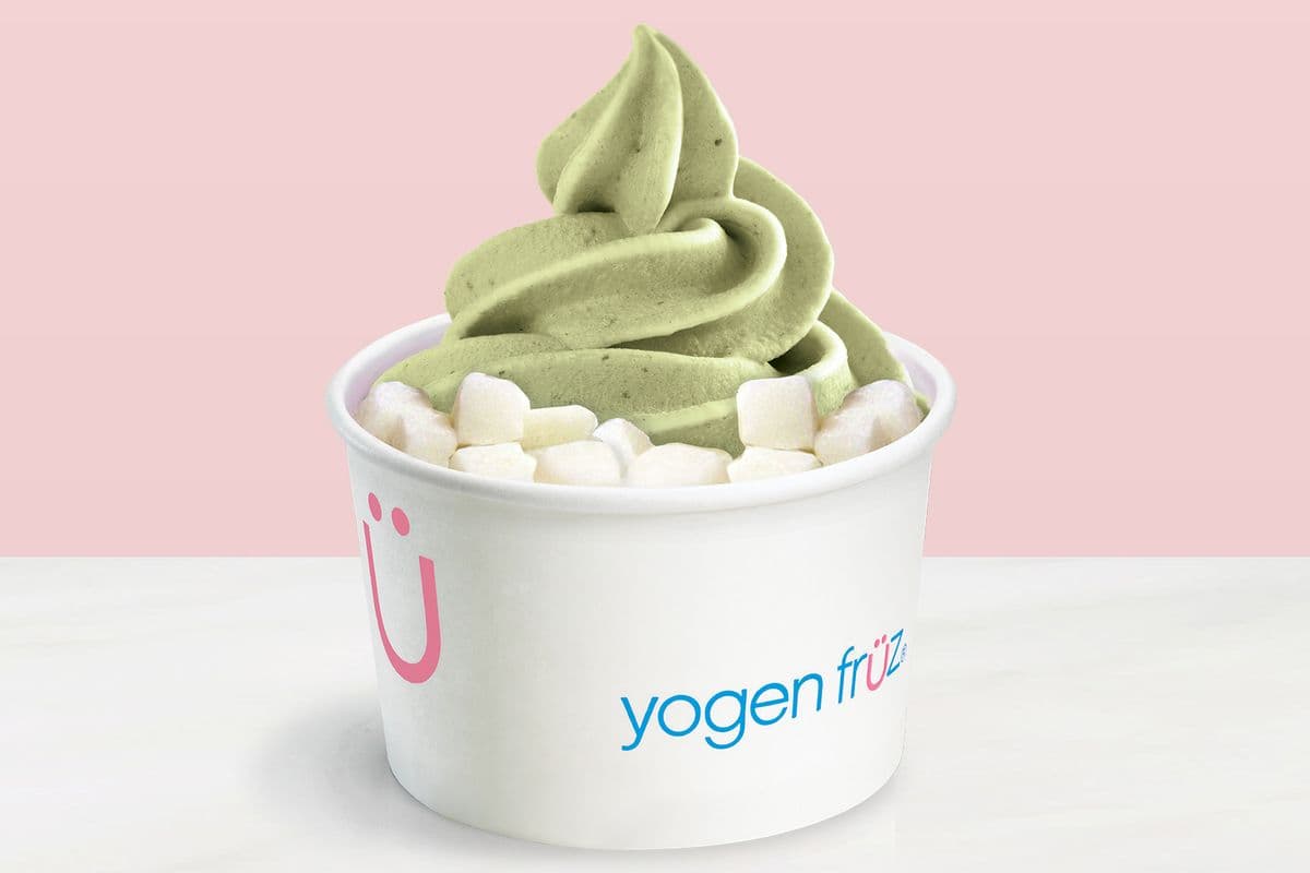 Green Tea with Mochi Froyo