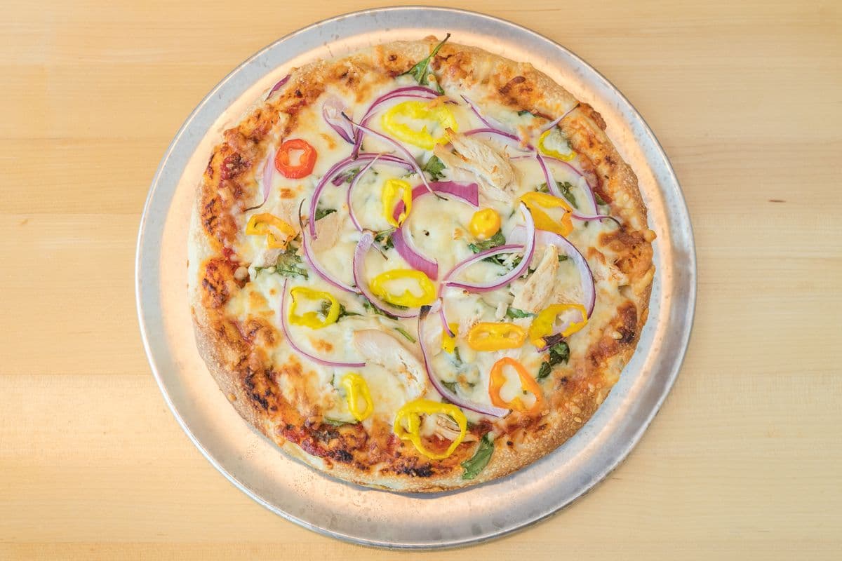 10" Medium Bravo Chicken Pizza