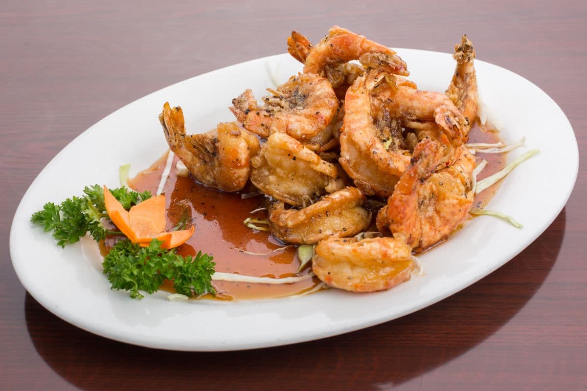 Jumbo Prawns and Special Sauce