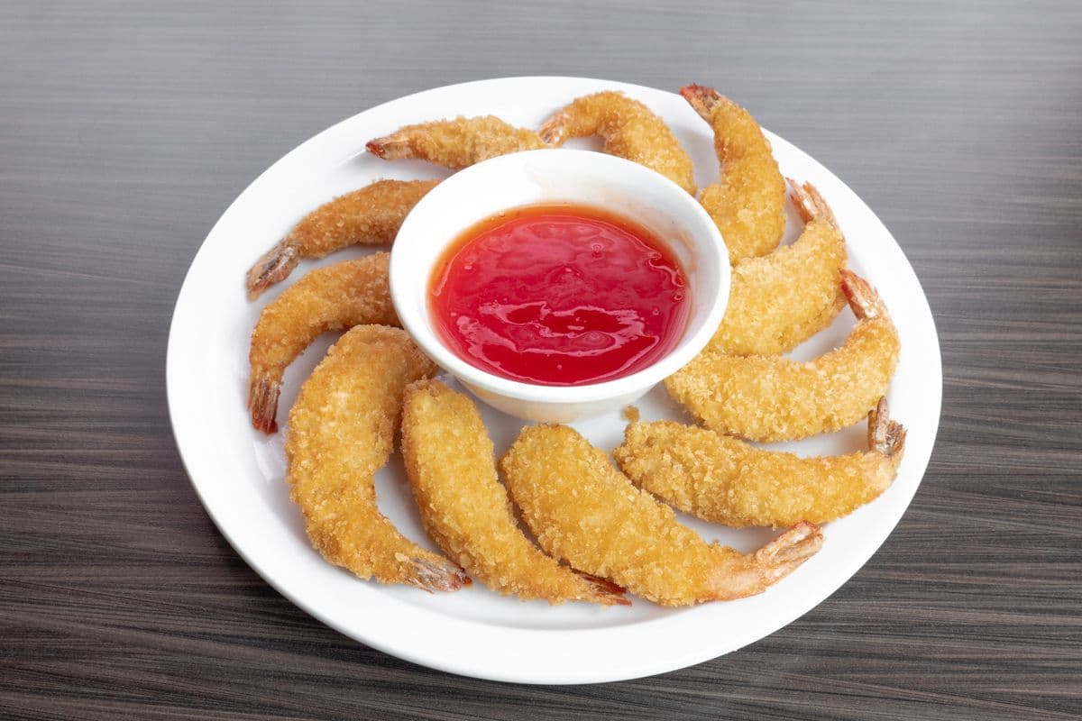 Deep-Fried Prawns
