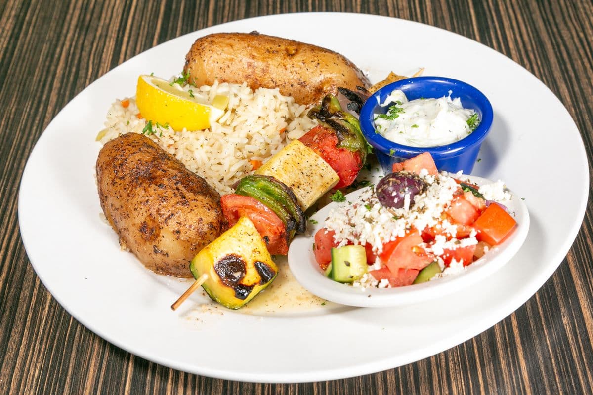 Grilled Vegetable Souvlaki