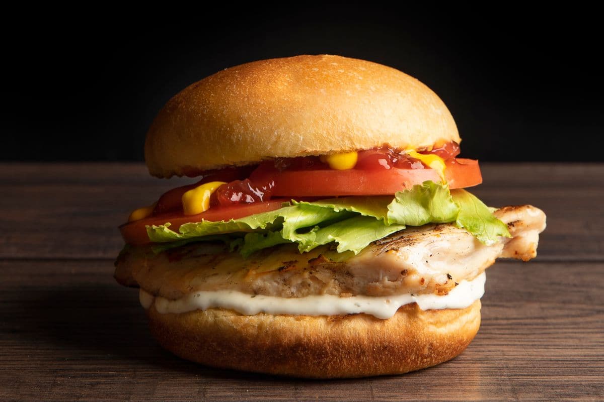 Grilled Chicken Burger