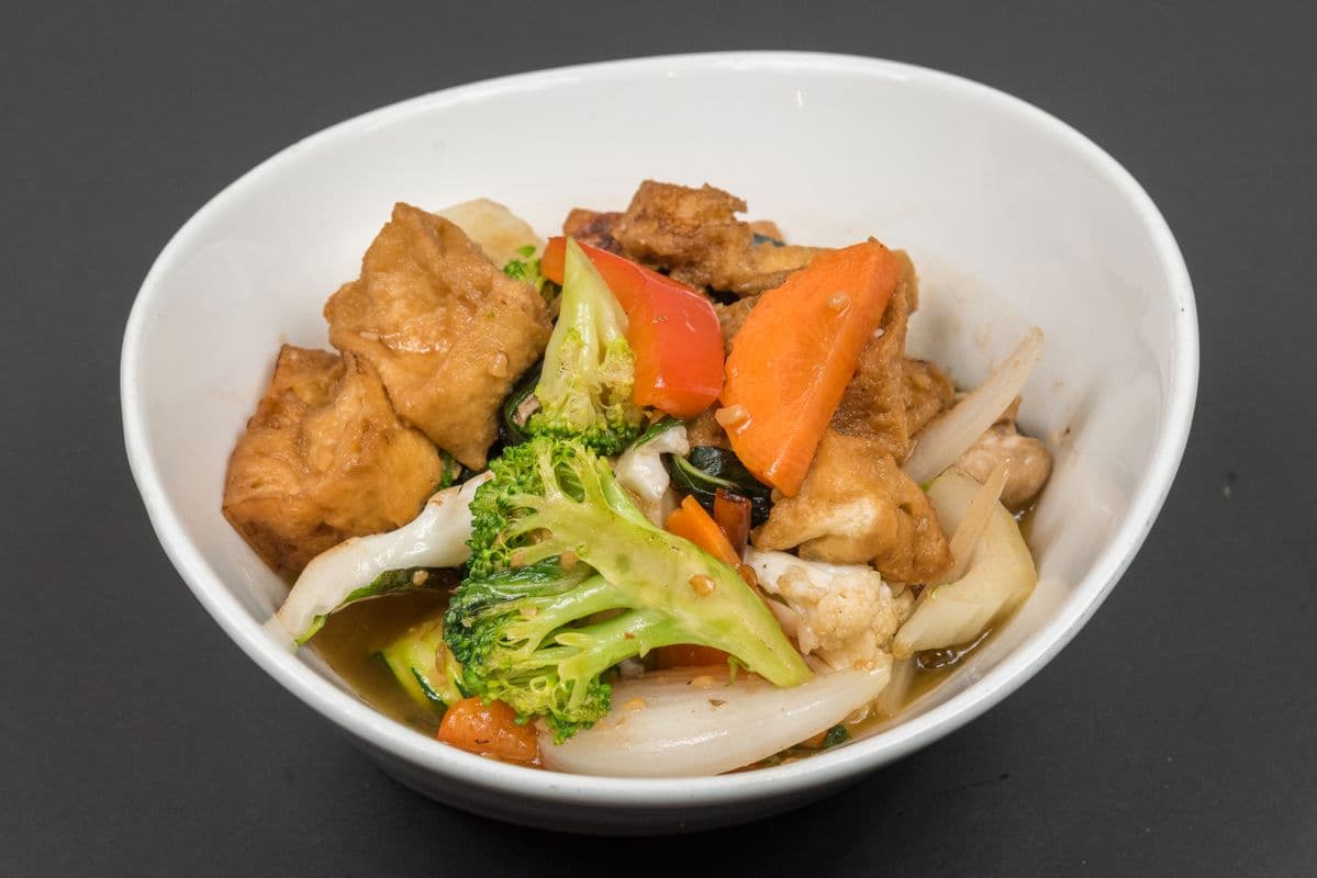 Spicy Basil Tofu