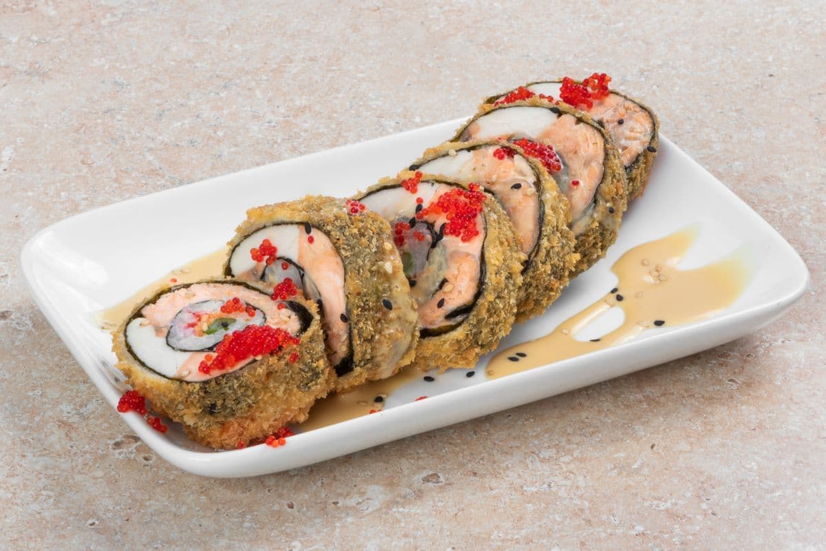 C1. Rouleau croustillant Dragon Eye / Crispy Dragon Eye Roll