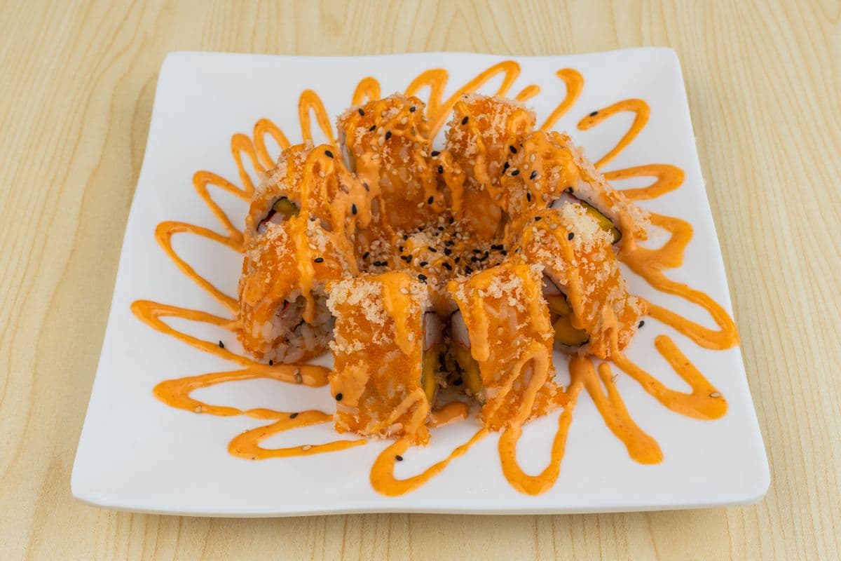 SR4. Volcano Roll (8 pcs)