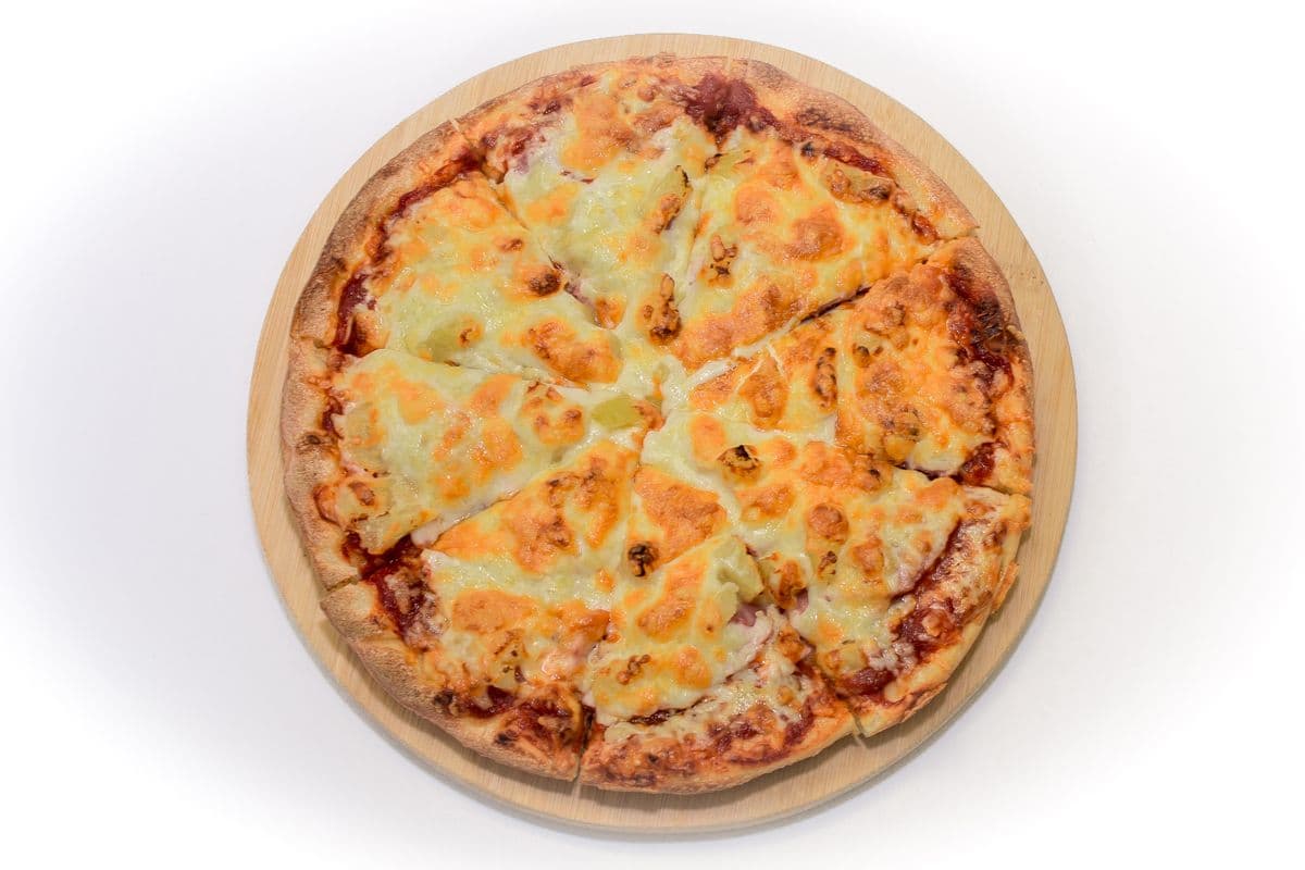 13. 8" Small Ham and Pineapple Pizza