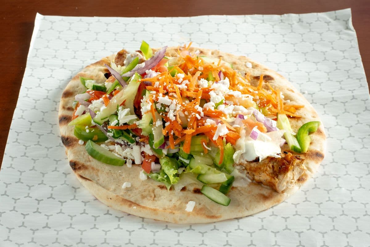 19. Chicken Souvlaki Pita