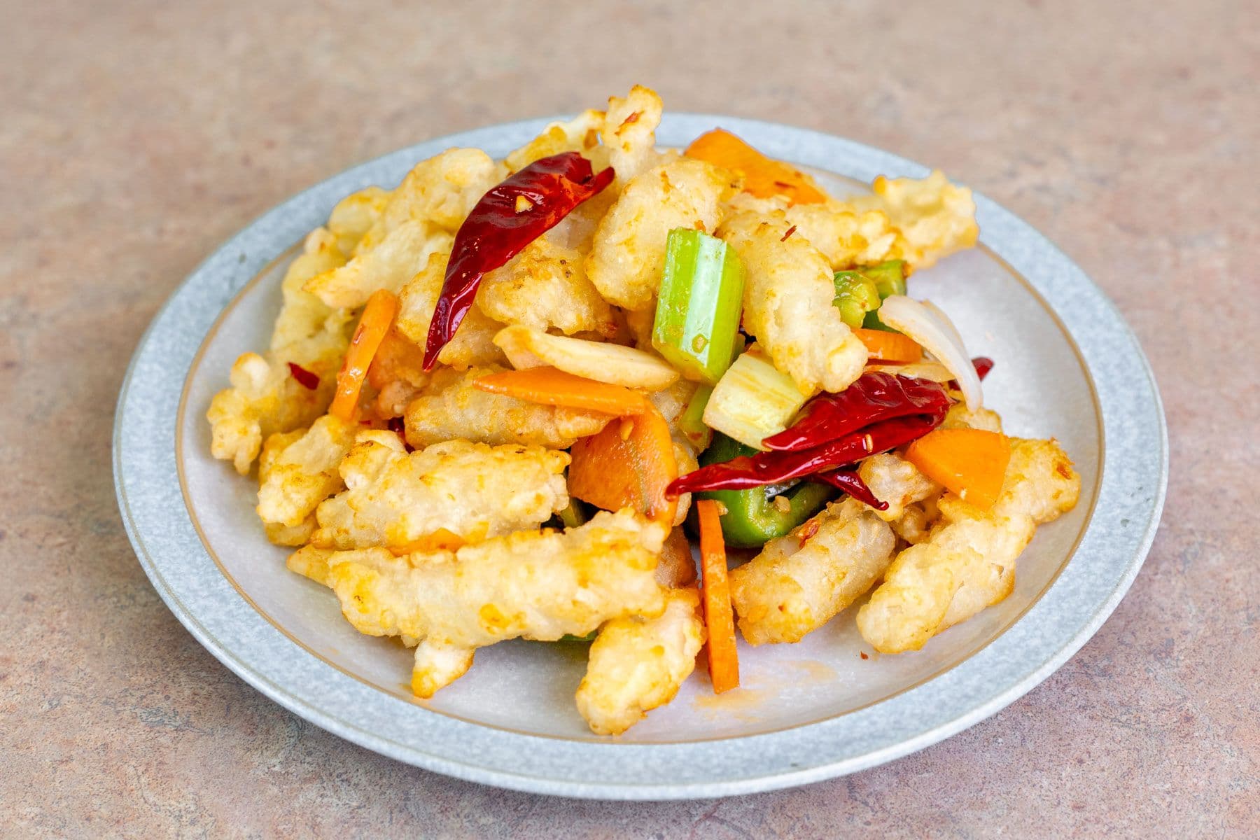17. Deep-Fried Spicy Squid