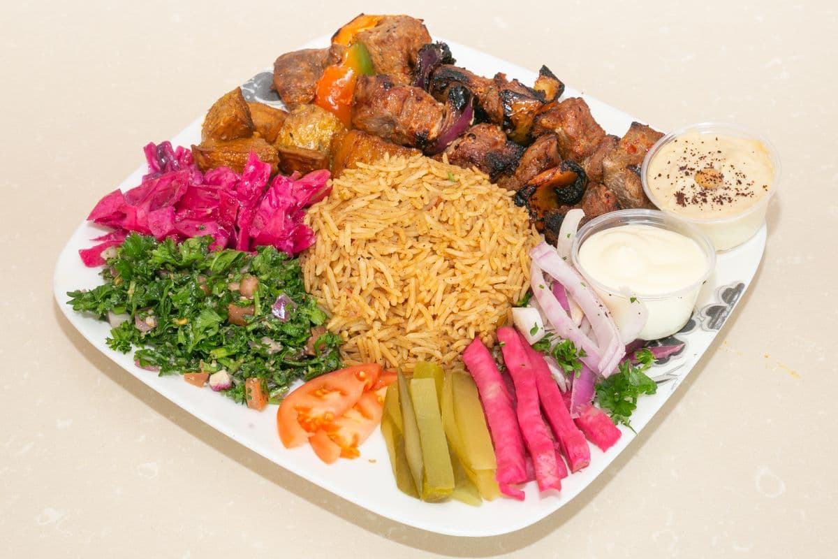 18. Veal Tenderloin Tekka Platter