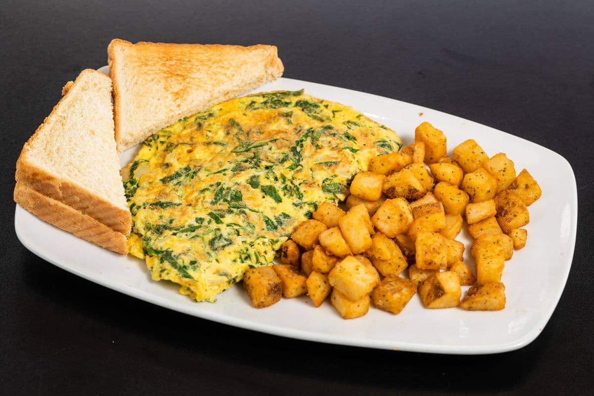 18. Spinach Omelette
