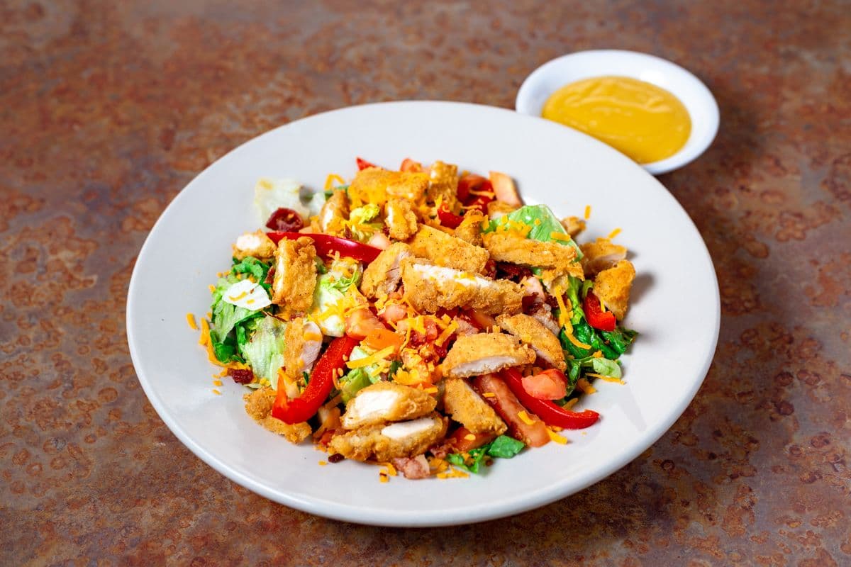 Honey Mustard Chicken Crunch Salad