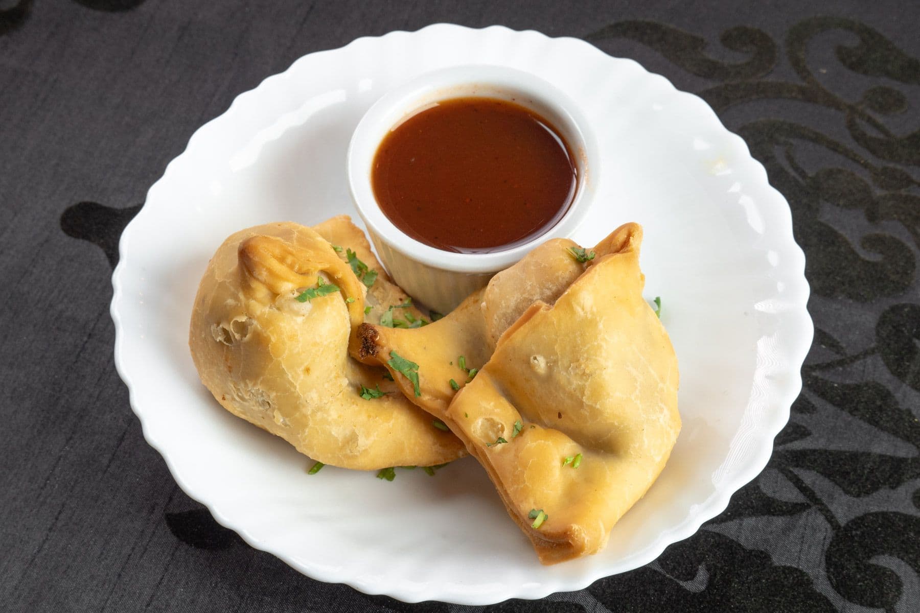 144. Vegetable Samosa or Tikki