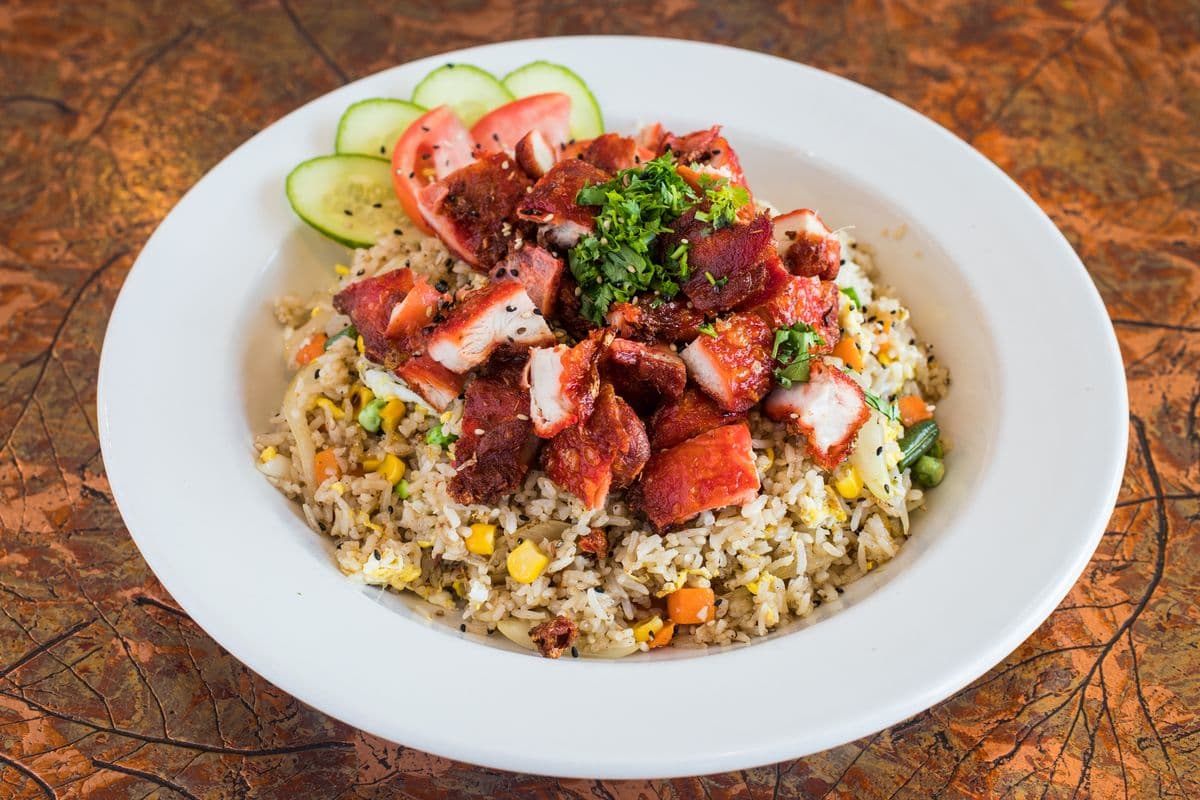 29. Cambodian Chicken on Fried Rice