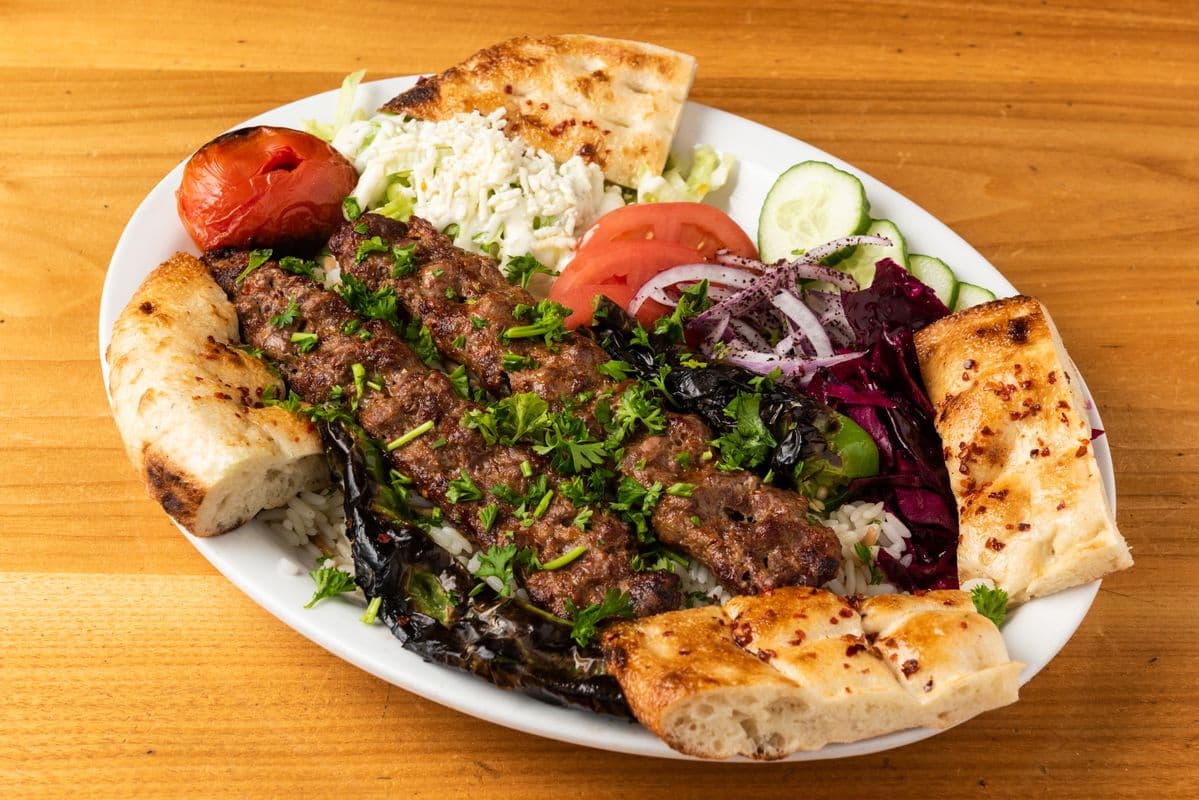Adana Kebab Platter
