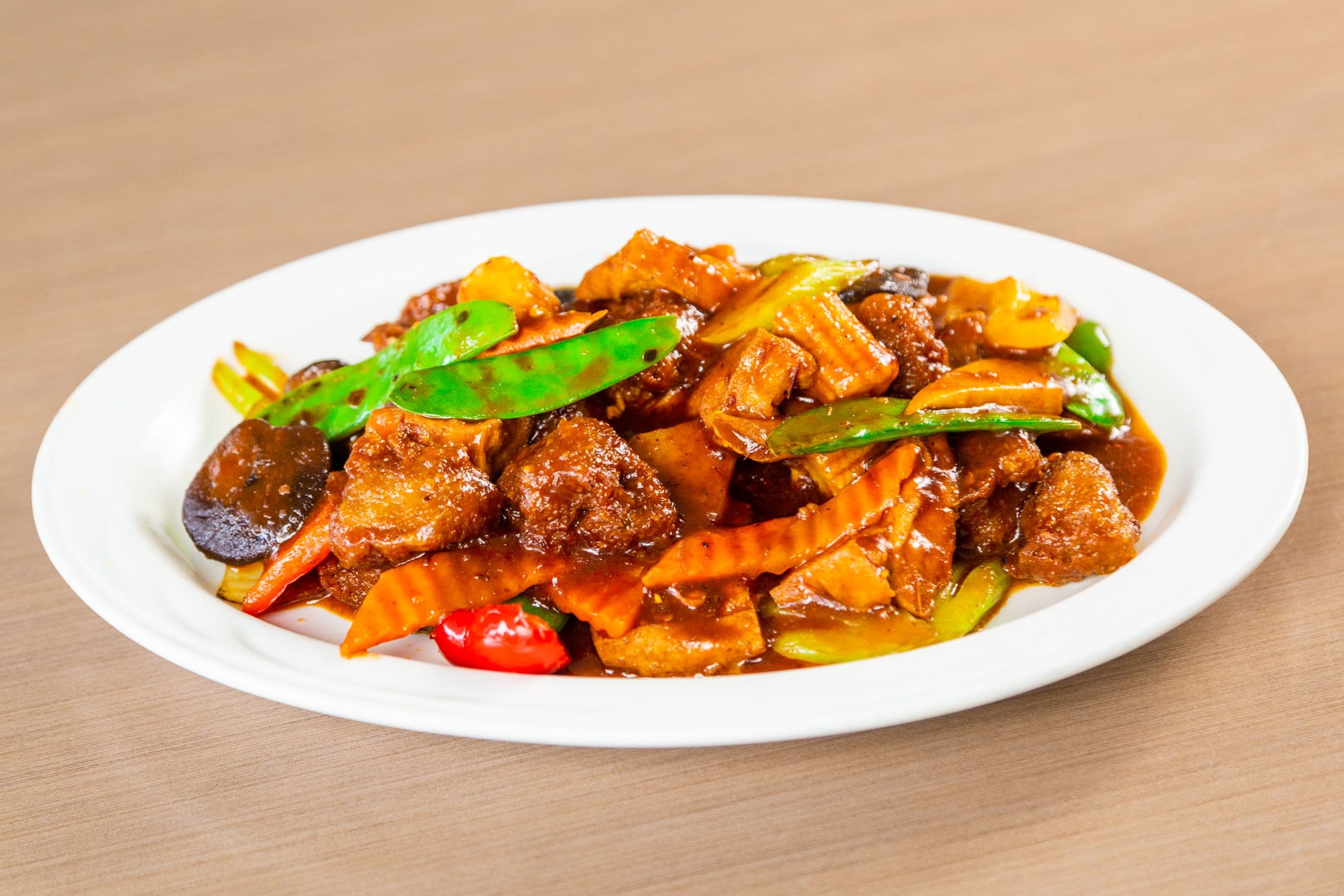 E49. Kung Po Soy Chicken