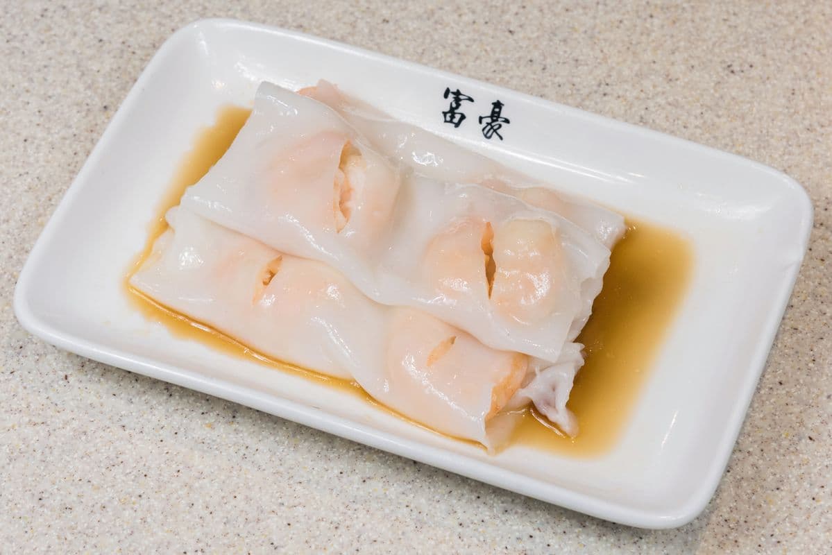 100. Rice Flour Roll with Dry Shrimp 蝦米腸粉