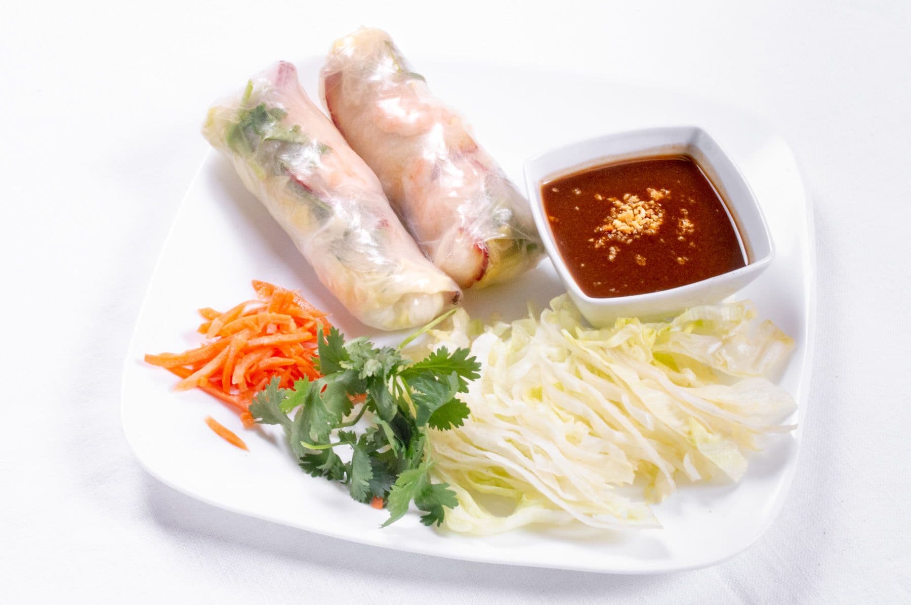6. Shrimp and Pork Fresh Roll (2 pcs)