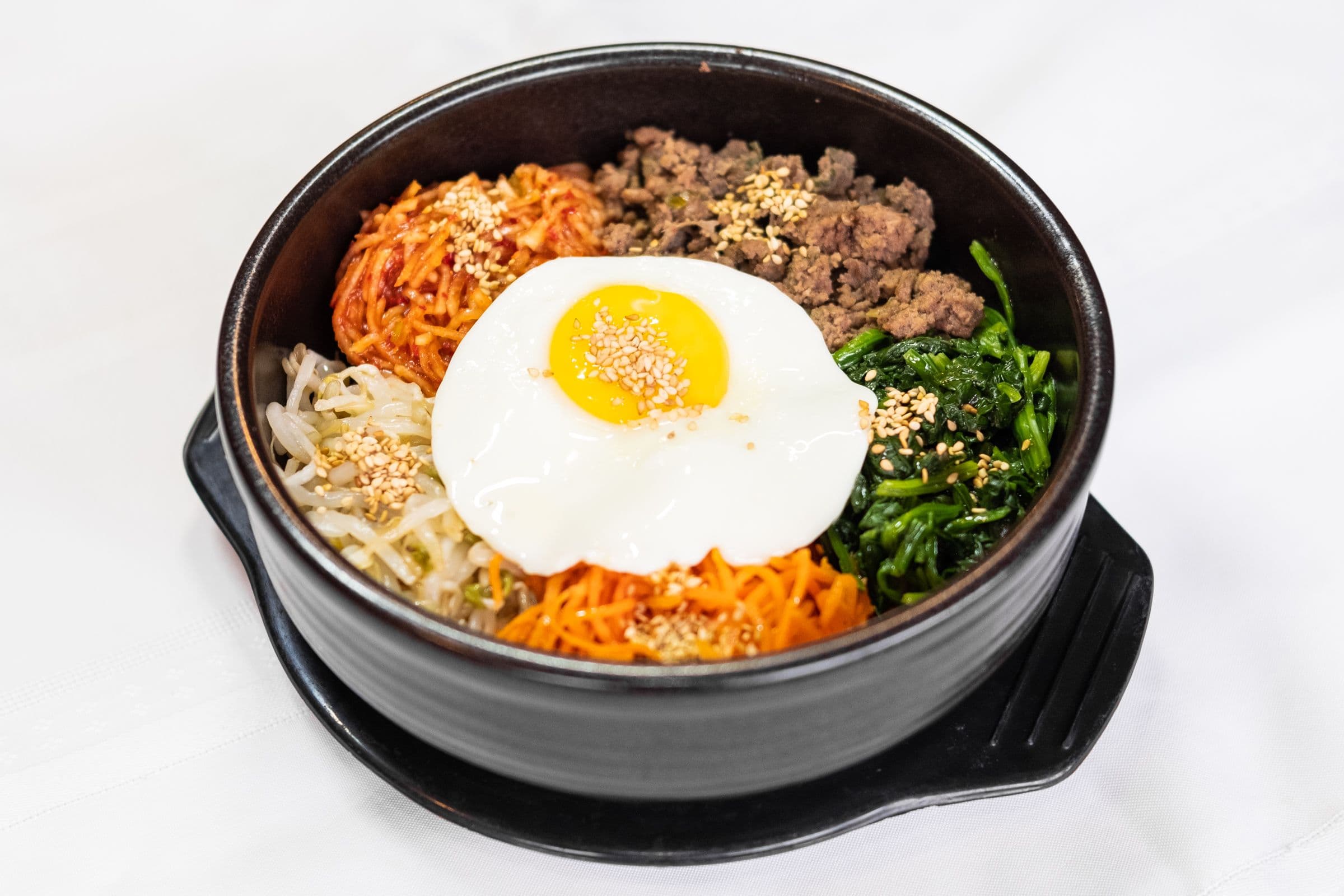 Hot Stone (Dolsot) Bibimbap with Rice