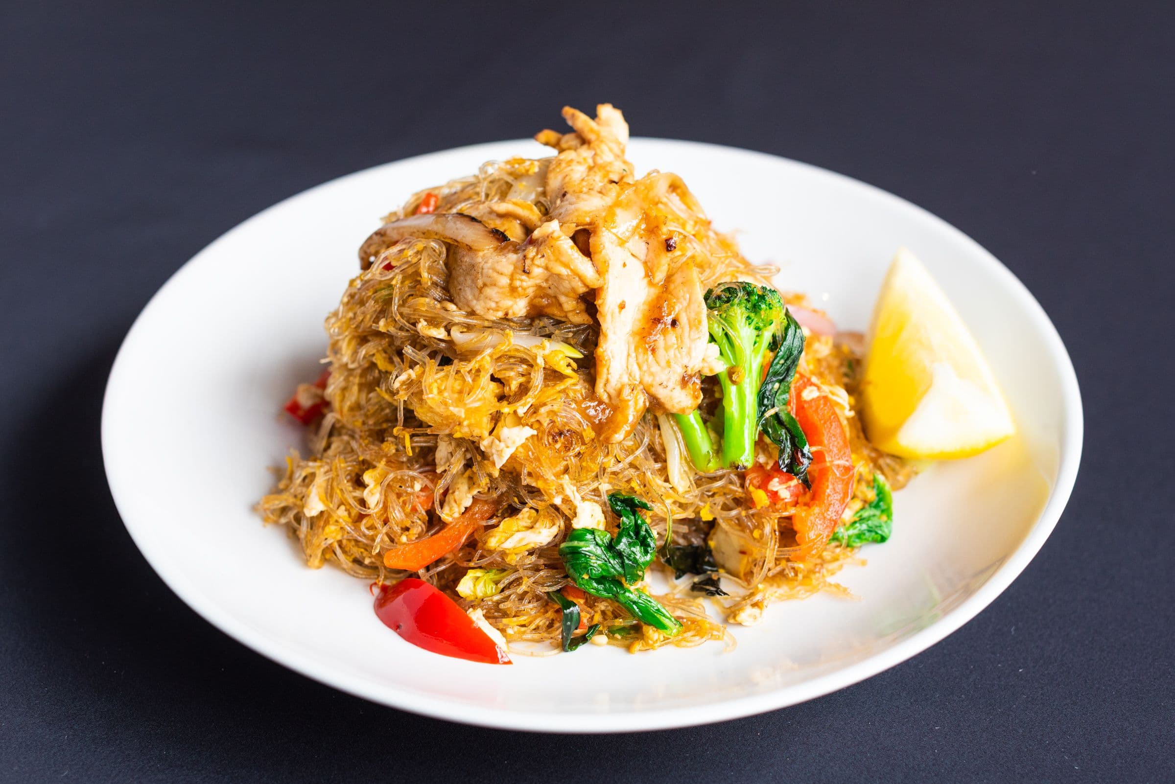 Stir-Fried Glass Noodles - Phad Woon Sen