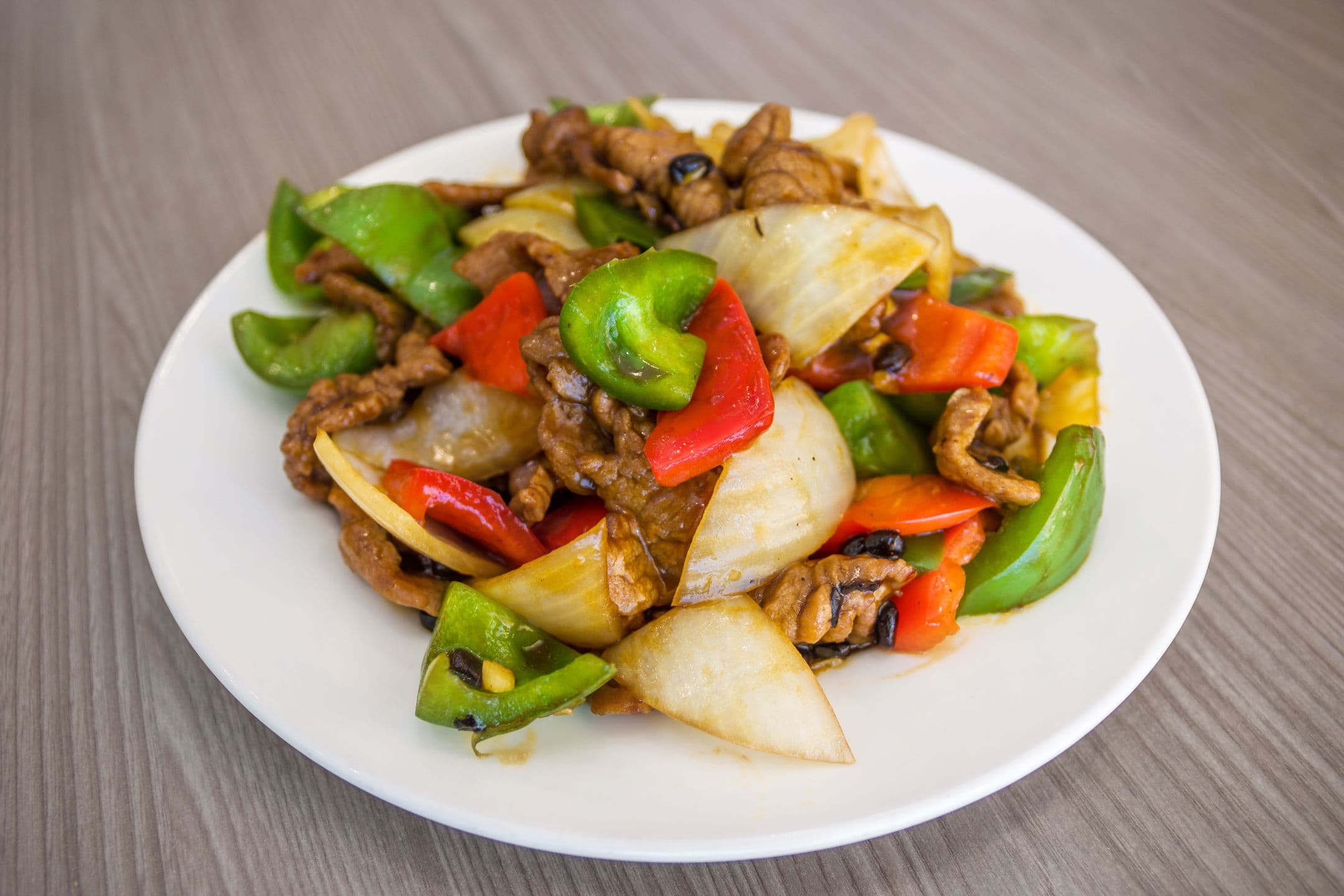 32. Beef in Black Bean Sauce  豉汁牛肉