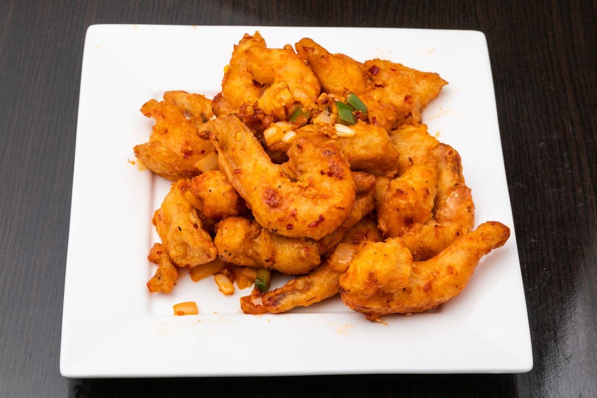 97. Crevettes salées et poivrées / Salt and Pepper Shrimp
