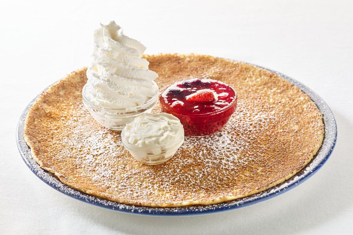 #15 Fruit Topping Cheesecake Pannekoek