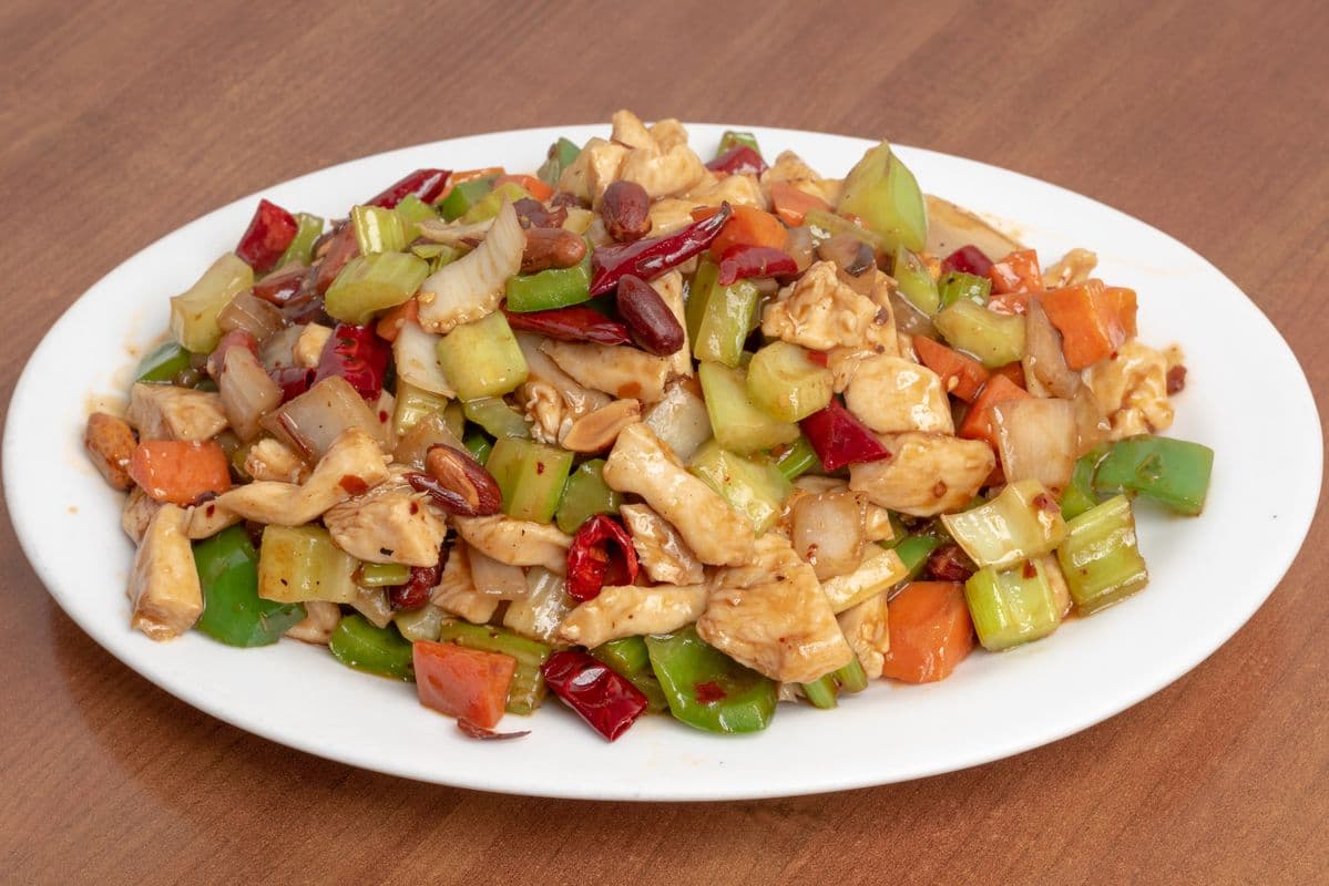 Kung Pao Chicken, Pork, or Beef